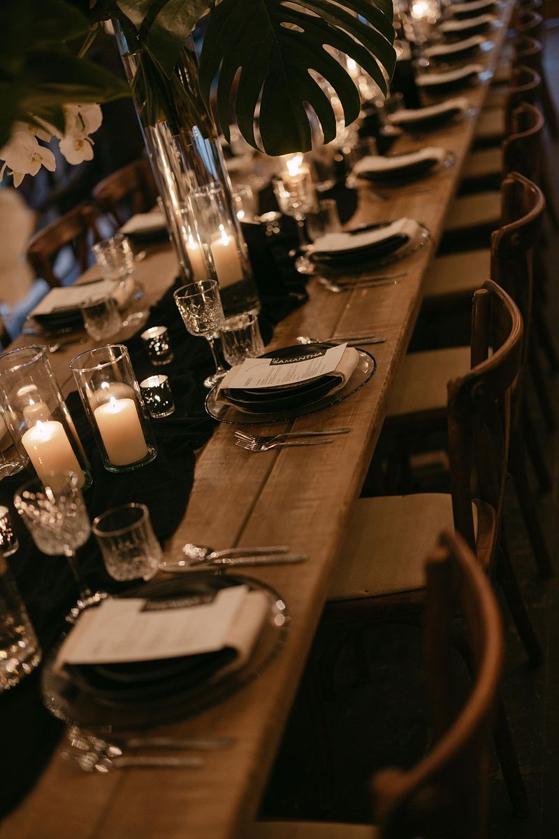 Candlelit dinner · Tulum