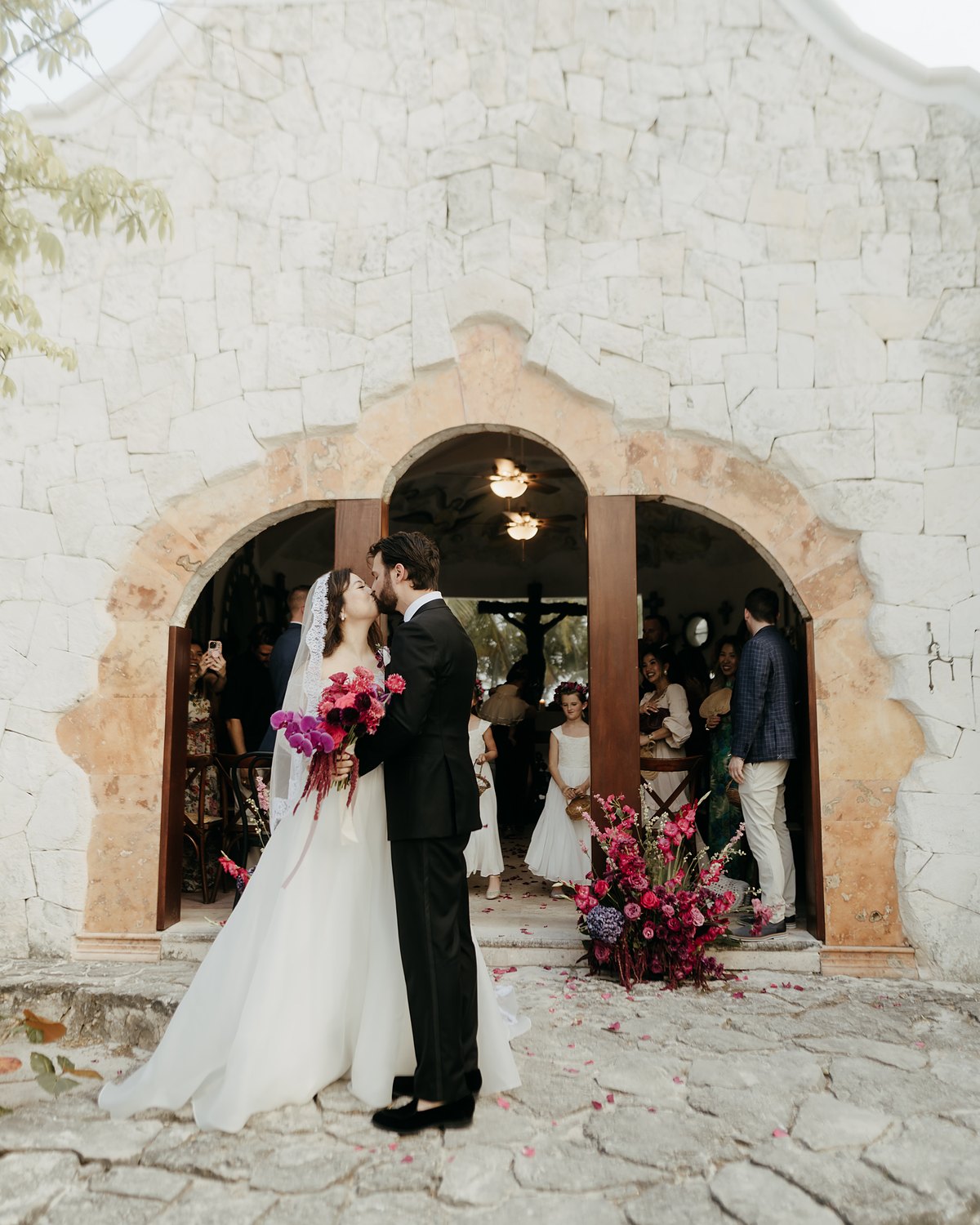 Couple at the consecrated chapel of Saasil Kantenah
