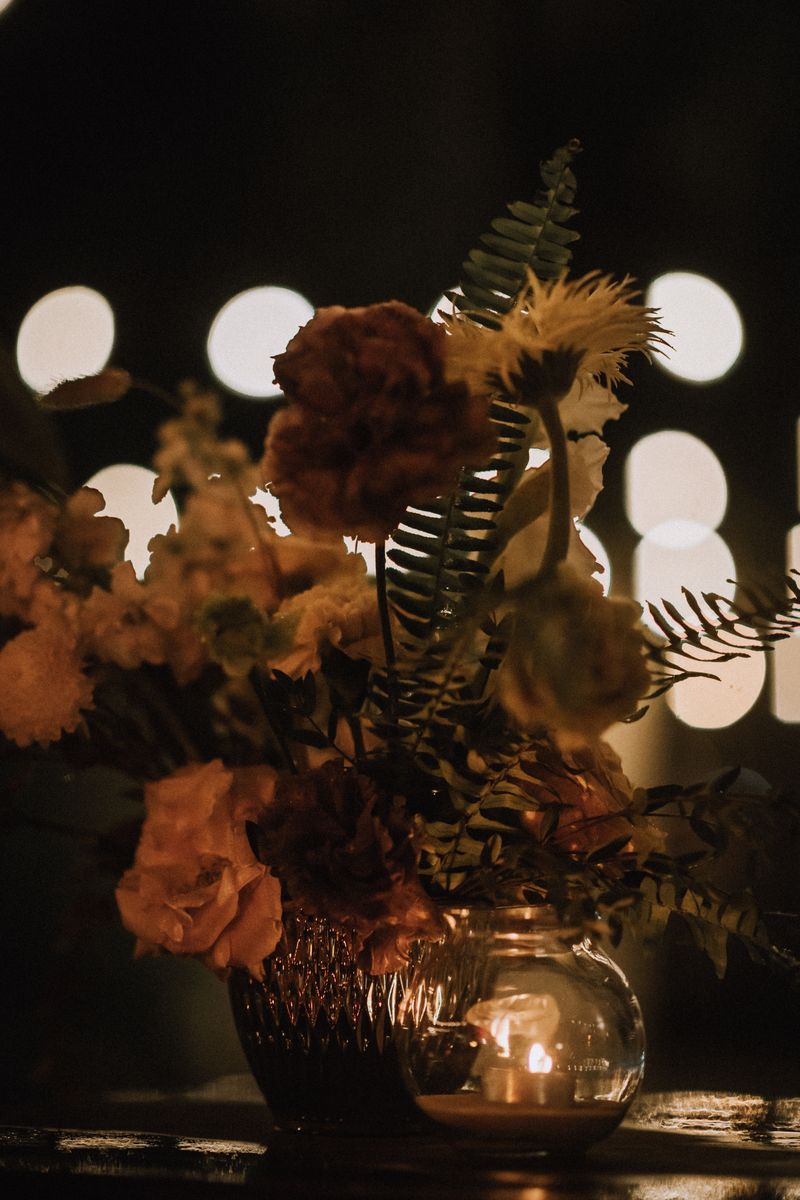 Floral centerpiece · Tulum