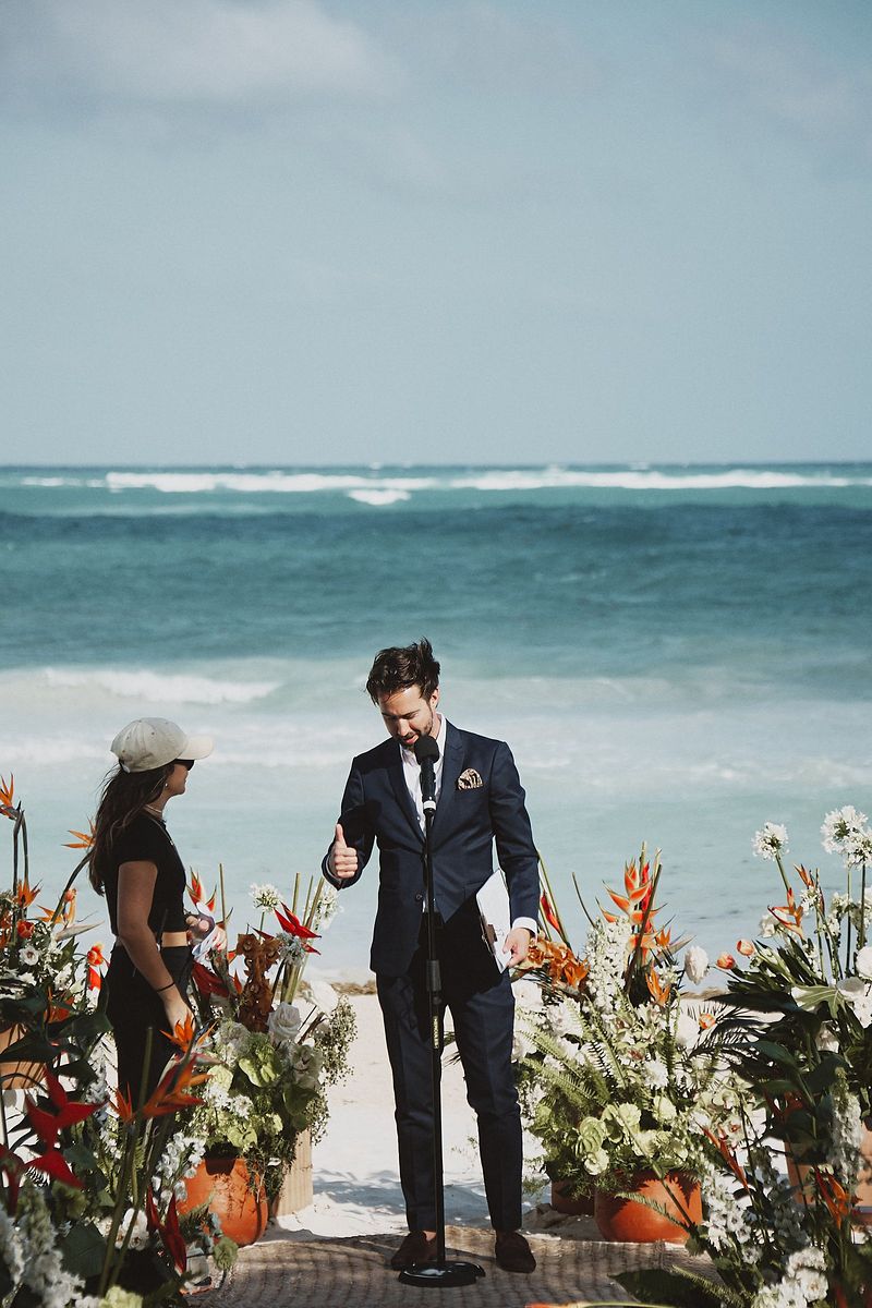 Vows by the sea · Riviera Maya